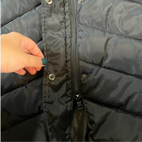 Steve Madden Madden Girl Black Maxi Puffer Jacket Size 2XL - Picture 10 of 13